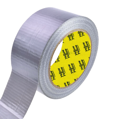 Yellowyellow Heavy Duty SILVER CLOTH TAPE 50MM X 15M